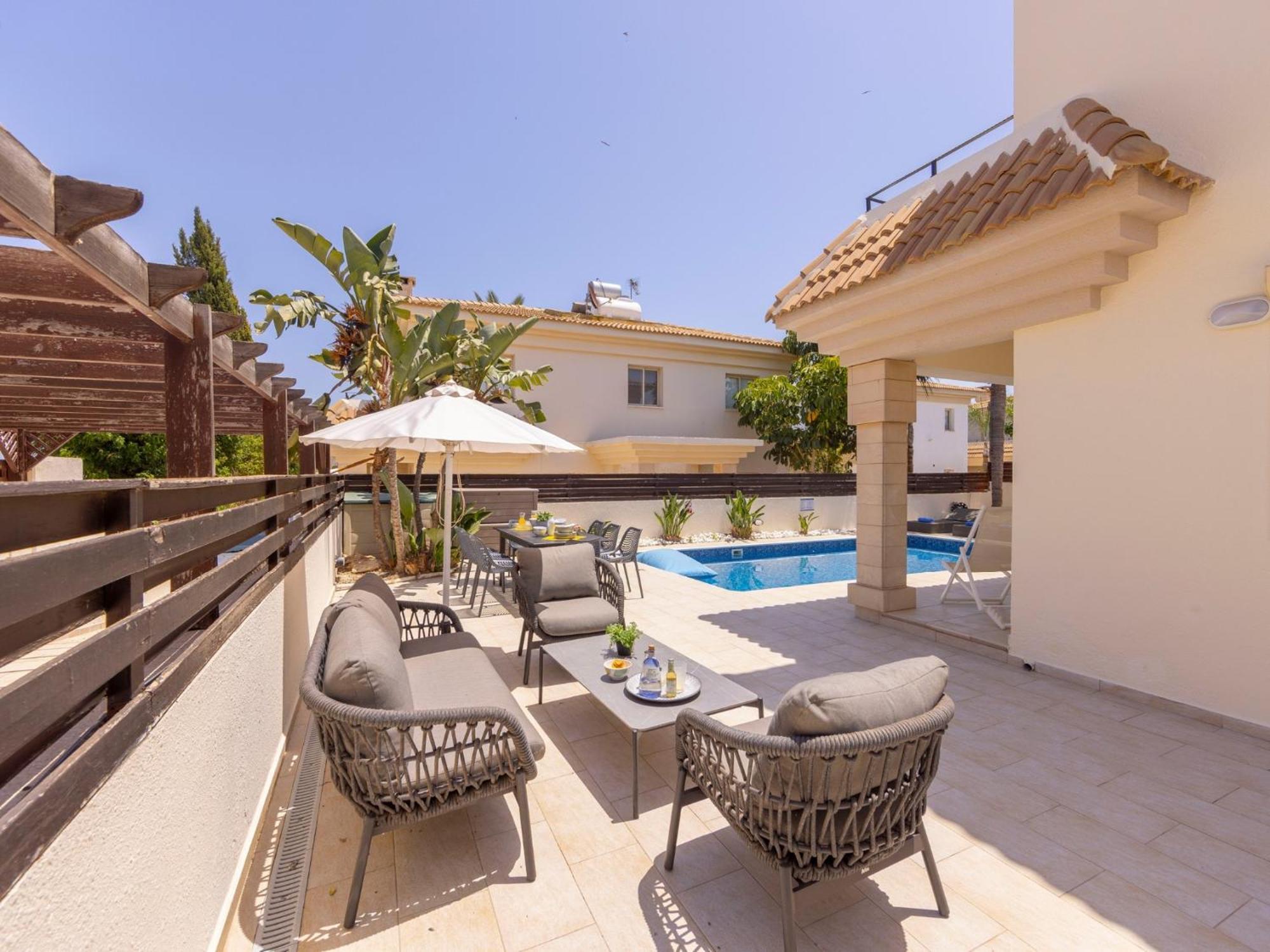 Villa Malama Паралимни Екстериор снимка